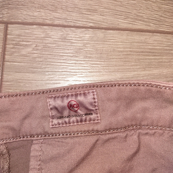 Caden cropped cotton blend twill slim legged pants - Picture 7 of 9